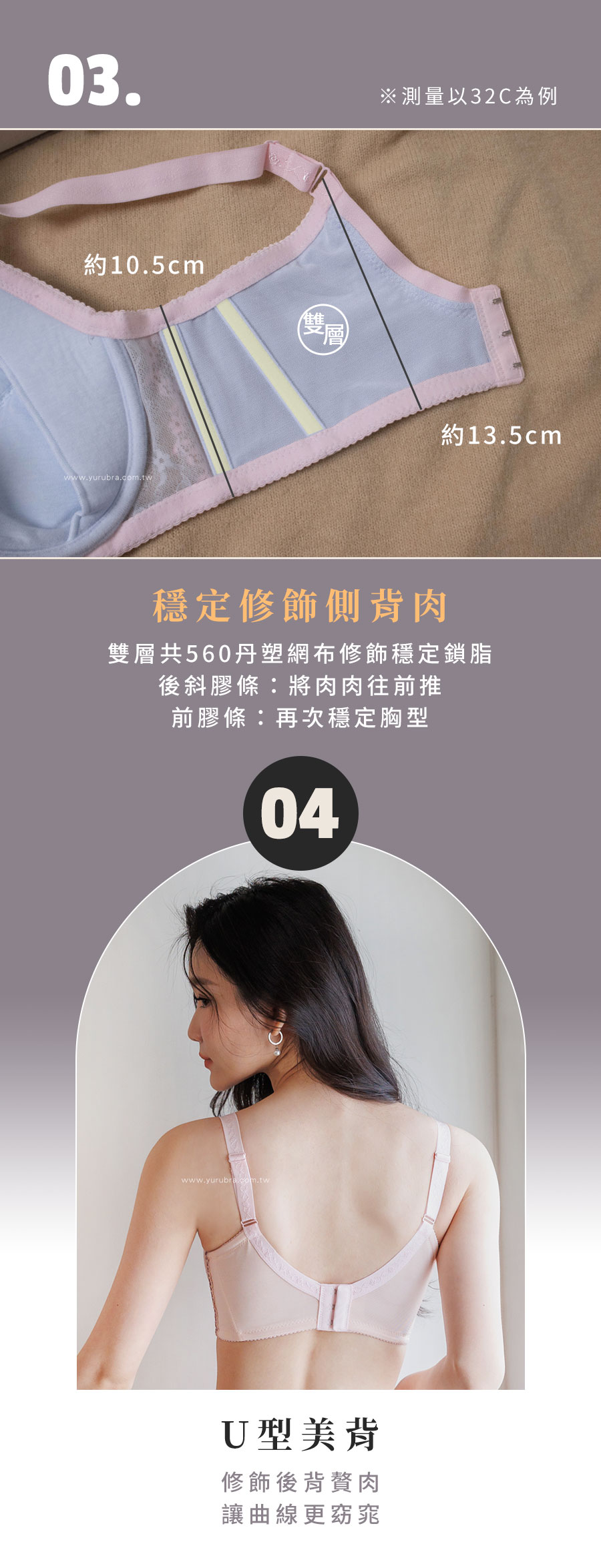 【玉如阿姨】純真年代內衣。大罩杯-機能型--集中-托高-包覆-台灣製內衣-C.D.E.F.G罩。※0426藍