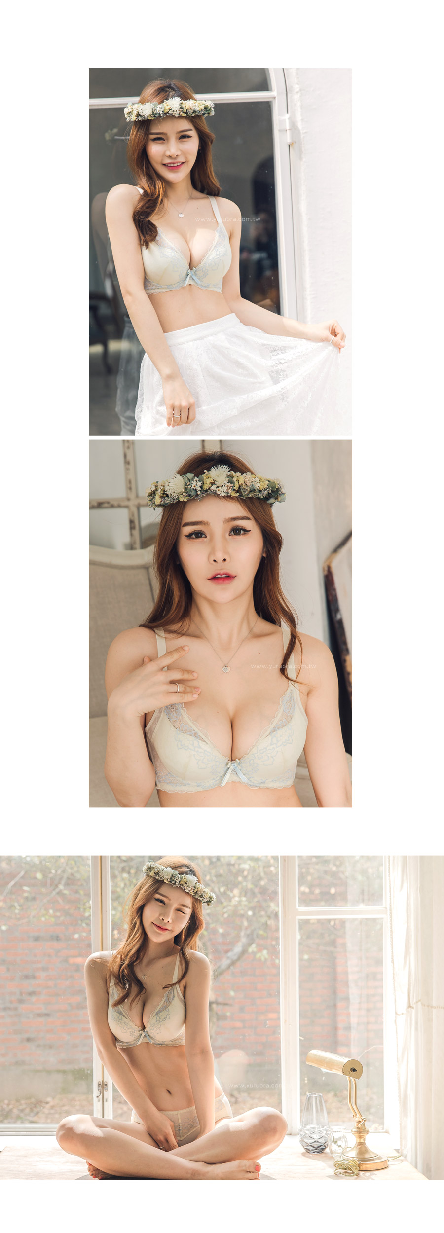 【玉如阿姨】醉吻花神內衣。低脊心-調整型-深V-包副乳-修飾-台灣製-B.C罩。※0473紫